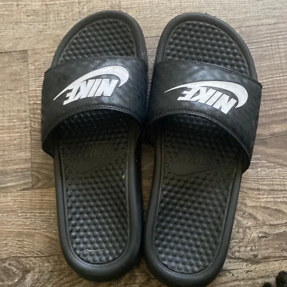 Nike | Shoes | Selling Nike Slides In Black | Poshmark display picture 1